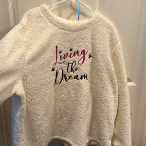 3X secret treasures pajama top/sweater